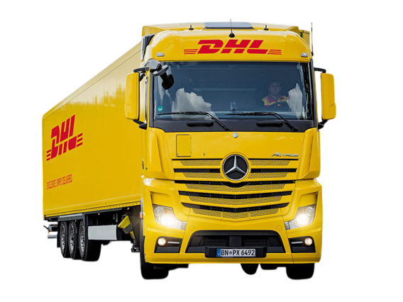 front view of cargo truck 0001 Photoroom